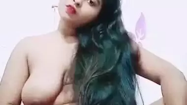 Beautiful Bigboob Long Hair Horny Girl Pussy Fingering