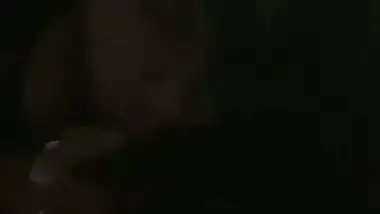 Lady gets excited when she sucks her lover’s dick