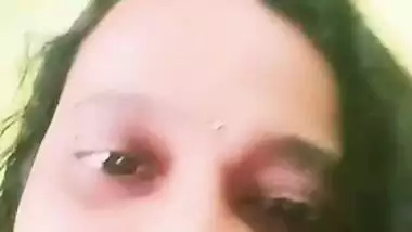 Busty aunty stripping nighty and nude show