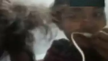 Cute Desi Village Girl Showing Her Boobs On Video Call