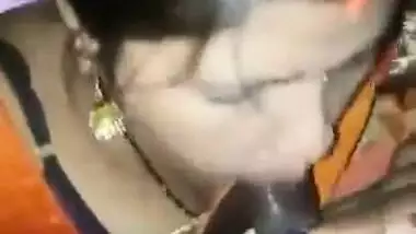 Desi vilage sexy bhabi suck her devar dick
