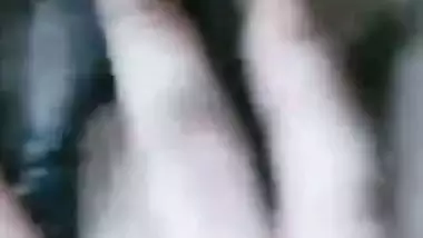 Smoking Bengali girl sucking big boobs and nude pussy show