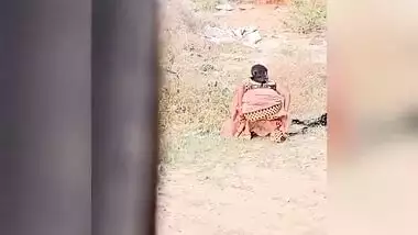 Indian Desi aunty pissing hidden spy camera part-1