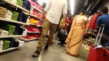 Mini skirt in mall