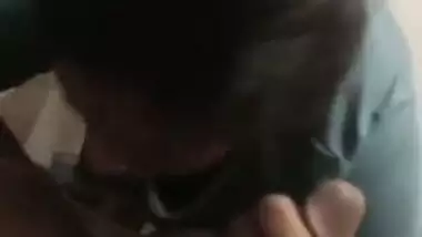 South Indian lady sucks a dick like a piece of chocolate