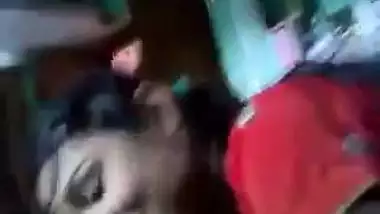 Indian Flashes Her Tits And Plays With A Cock
