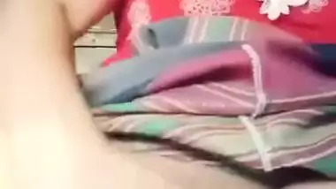 Indian Girl Fingering Her Bald Pussy